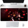 Akatsuki Mouse Pad Large Gaming Mousepad PC Gamer Computer Office Mouse Mat XXL Silicone Keyboard Mat 14 - Anime Mouse Pad Store