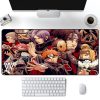 Akatsuki Mouse Pad Large Gaming Mousepad PC Gamer Computer Office Mouse Mat XXL Silicone Keyboard Mat 7 - Anime Mouse Pad Store
