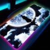 BLEACH Large RGB Mouse Pad Gaming Mousepads LED Mouse Mat Gamer Desk Mats Rubber Table Rug 2 - Anime Mouse Pad Store