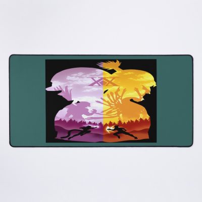Meruem And Netero Mouse Pad Official Anime Mouse Pad Merch