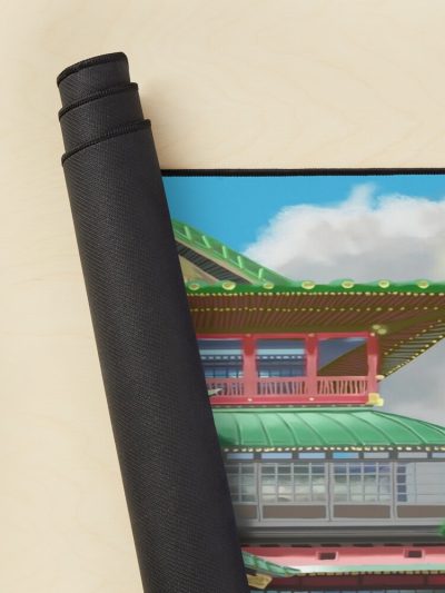 Bathhouse Spirited Away Digital Art Mouse Pad Official Anime Mouse Pad Merch