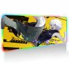 Anime Mouse Pad Rgb Hunter X Hunter Laptop Accessories Gaming Mousepad Gamer Keyboard Mat Deskmat Desk 10 - Anime Mouse Pad Store
