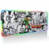 Anime Mouse Pad Rgb Hunter X Hunter Laptop Accessories Gaming Mousepad Gamer Keyboard Mat Deskmat Desk - Anime Mouse Pad Store