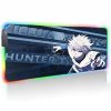 Anime Mouse Pad Rgb Hunter X Hunter Laptop Accessories Gaming Mousepad Gamer Keyboard Mat Deskmat Desk 7 - Anime Mouse Pad Store