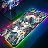 Mousepad Rgb Mouse Pad Xxl JOJO Keyboard Pc Gamer Desk Mat Gaming Accessories Cabinet Mats Anime 17 - Anime Mouse Pad Store