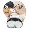 Anime Attack on Titan 3D Silicone Mousepad Mikasa Eren Levi Hange Annie Wrist Support Mouse Pad 12 - Anime Mouse Pad Store