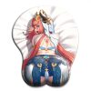 Genshin Impact nilou ganyu mona sexy ass mousepad with wrist rest 3D big butt anime kawaii 1 - Anime Mouse Pad Store